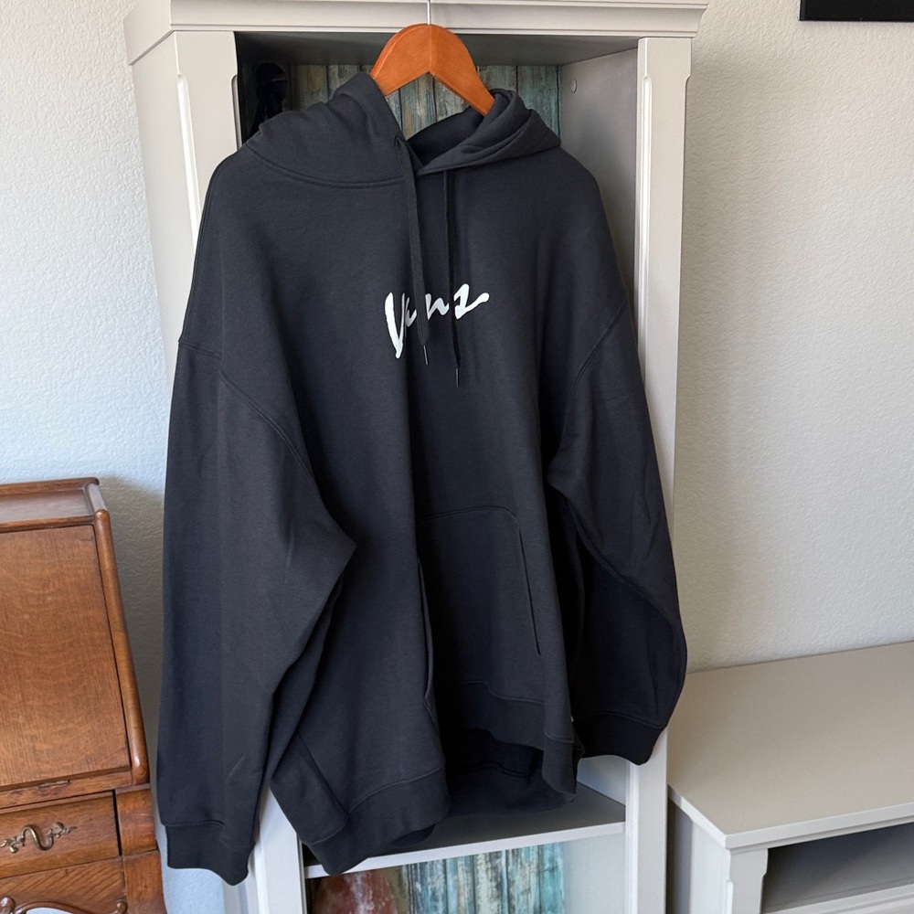 Vans Black Hoodie with White Logo